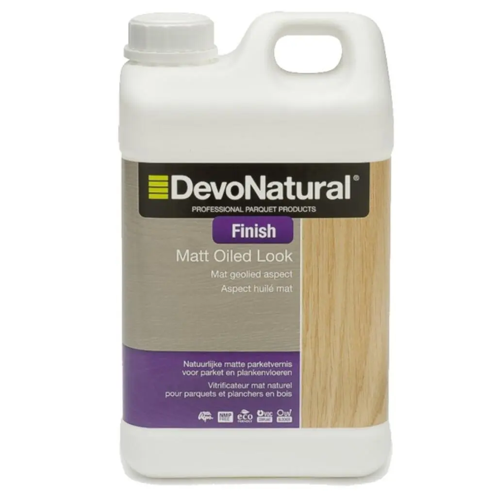 DevoNatural vernis Finish mat geolied aspect 0,75 L