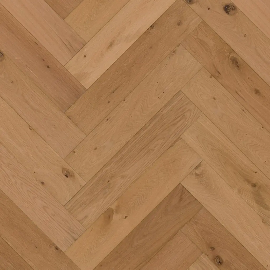 PrimoFloor Pacific borneo Eik visgraat RUS olie natuur GO4-1mm 14/3x150x750mm 1,8m² 