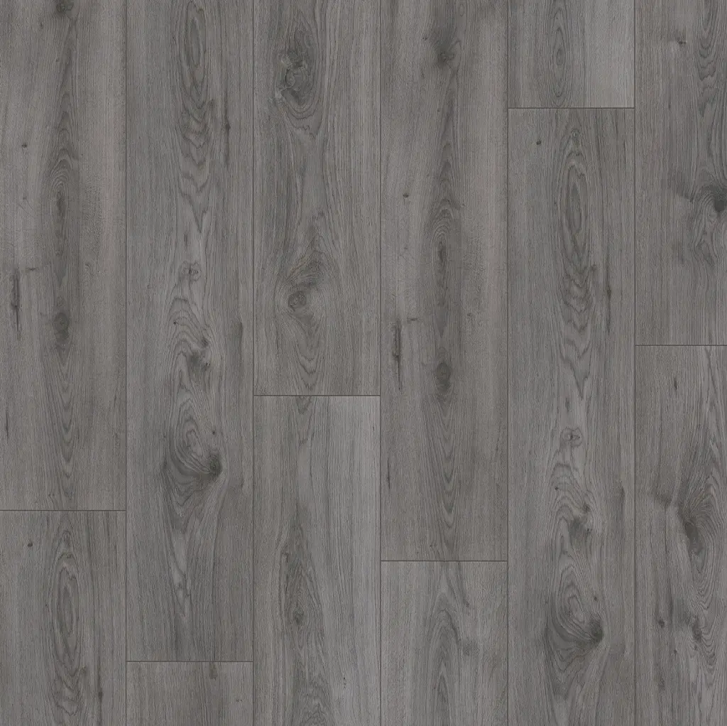 PrimoFloor laminaat XtraWide kleur donkergrijs eik-8mm