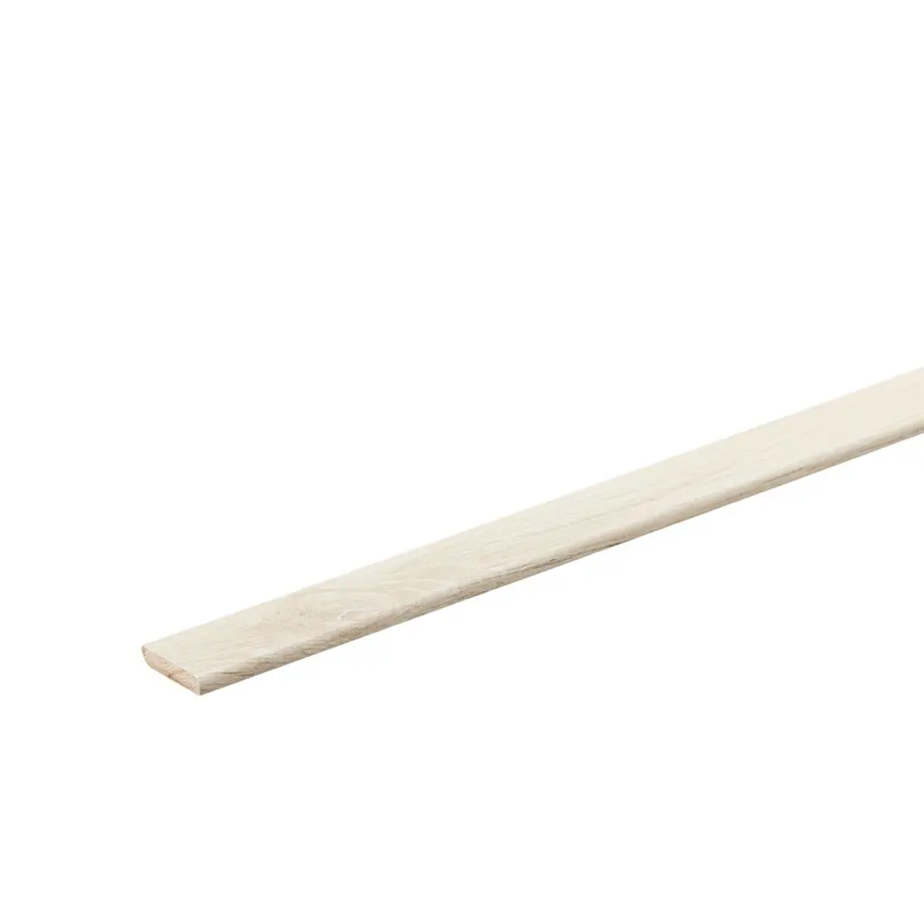Plakplint licht beige 5x24x2400mm