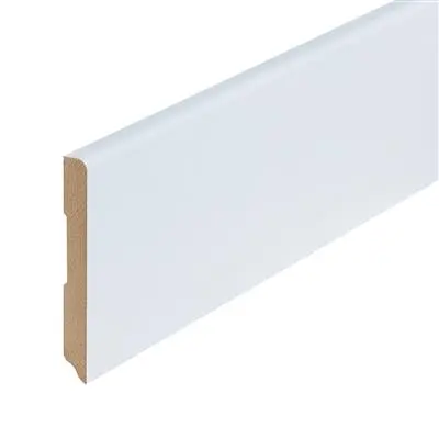 Plint berlijn folie RAL 9010 15x120x2400mm