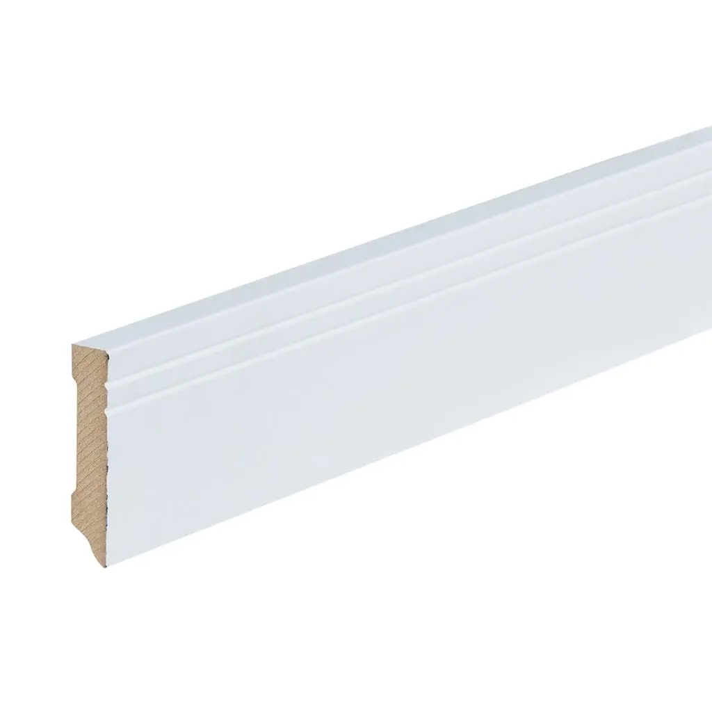 Plint milaan lak RAL 9010 15x70x2400mm