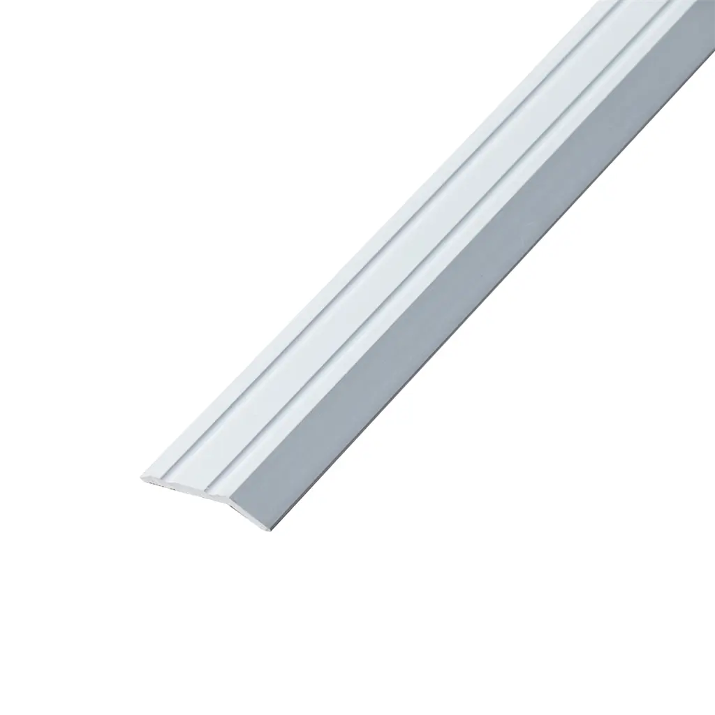 Overgangsprofiel 4,5mm zelfkl. zilver 4,5x30x2700m