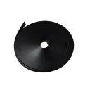 Inlegstrook rubber zwart/antraciet rol 27mtr