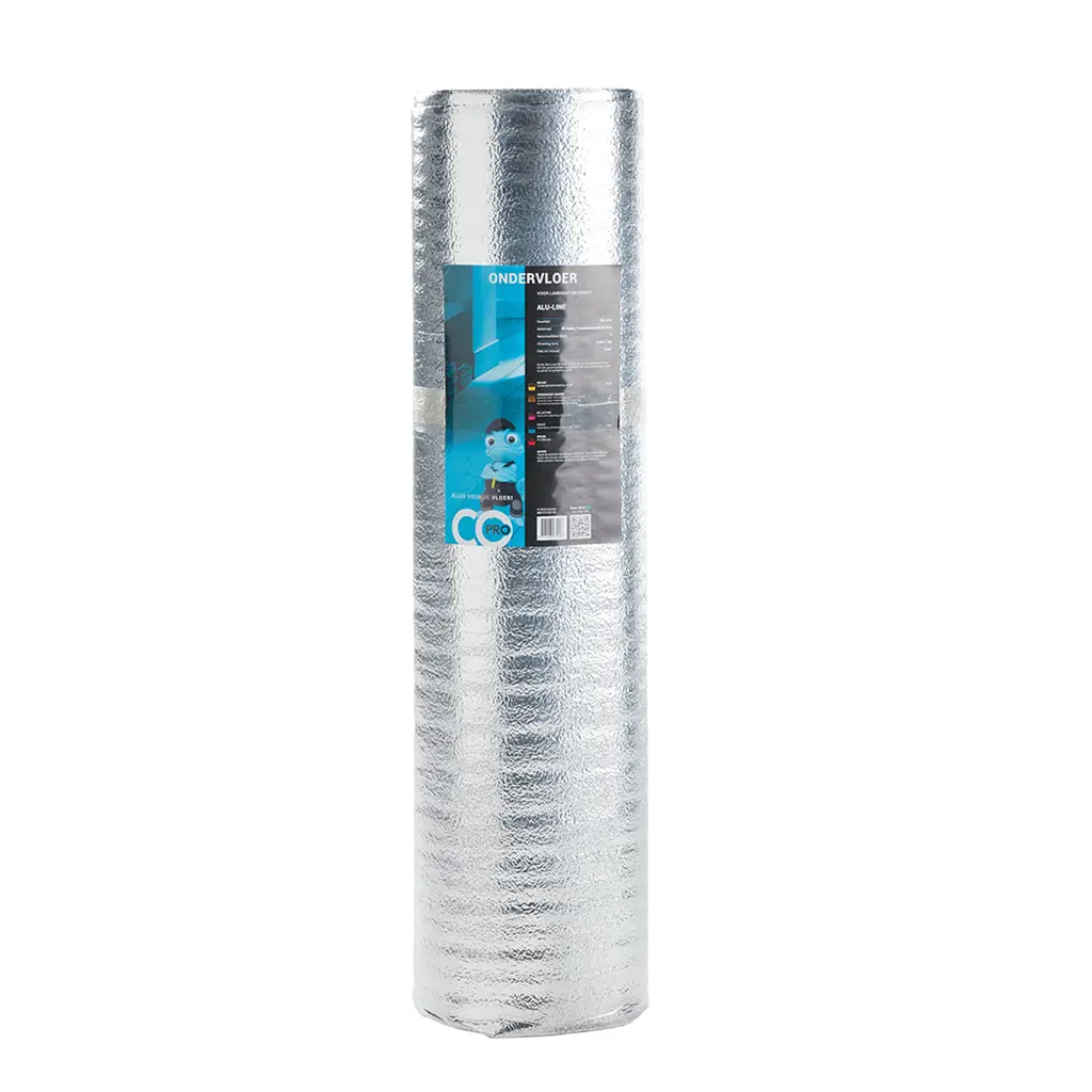 Ondervloer ALU-LINE zilver 3mm 15m²