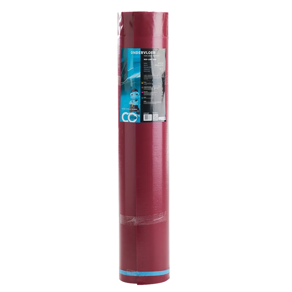 Co-pro Ondervloer RED-LINE 10dB 2mm 15m² 