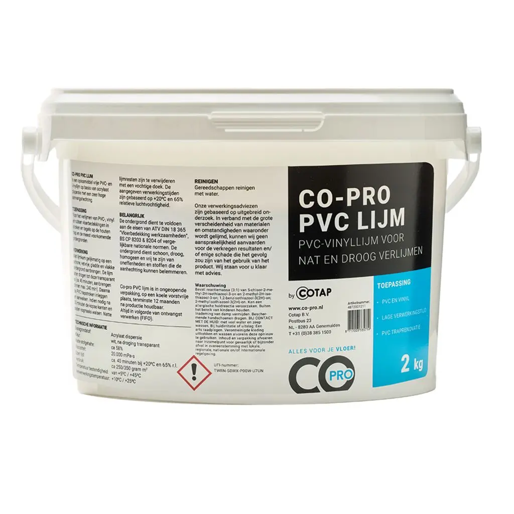 Co-pro PVC lijm 2kg
