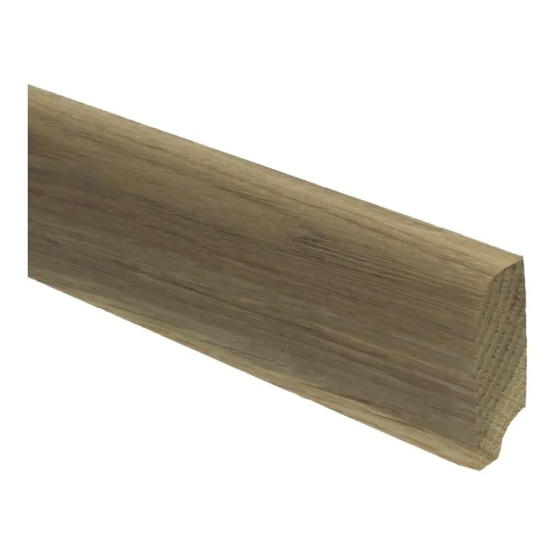 11009 Plint Koloniaal eik gerookt onbehandeld massief 20x58mm per m
