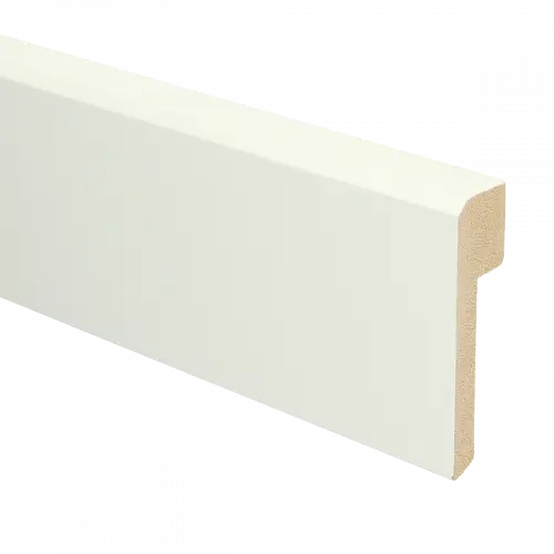 16023 Plint Revovatie Cover klassiek schilder MDF-gelakt 22x85x2400mm, uitsparing 13x60mm