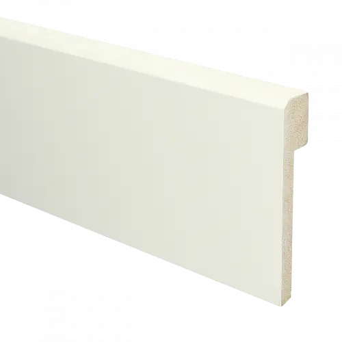 16024 Plint Renovatie Cover klassiek schilder MDF-gelakt 22x120x2400mm, uitsparing 13x90mm