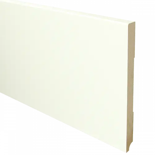 16037 Plint Modern schilder RAL 9010 wit MDF-gelakt 18x220x2400mm
