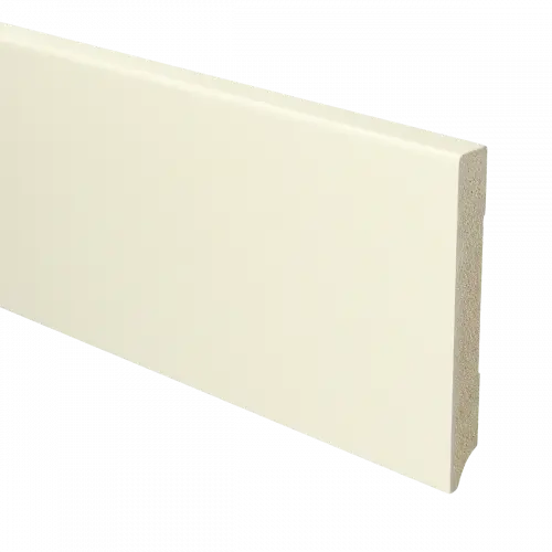 15929 Plint Modern schilder RAL 9001 crèmewit MDF-gelakt 15x120x2400mm