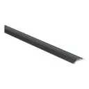 51165 Profiel niveau zwart ALU hoogte 5mm kleef 2700mm