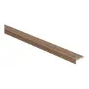 63114 Profiel hoek eiken naturel donker ALU 10x24,5mm kleef 2000mm