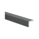67188 Profiel hoek leem donker ALU 30x24,5mm kleef 2000mm