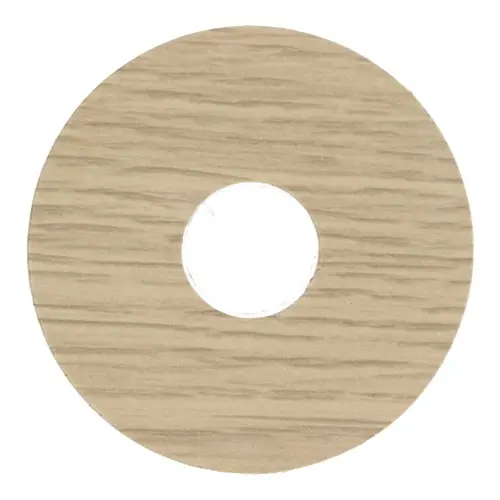 24119 Rozet zelfklevend champagne eiken 17mm 10st