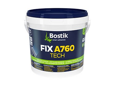 Bostik FIX A760 Tech universele fixeer en antisliplijm voor tapijttegels en looselay PVC 5kg