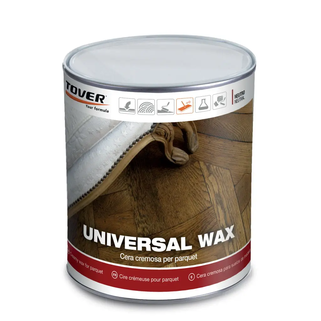 Tover solid universele parketwax neutral 1l