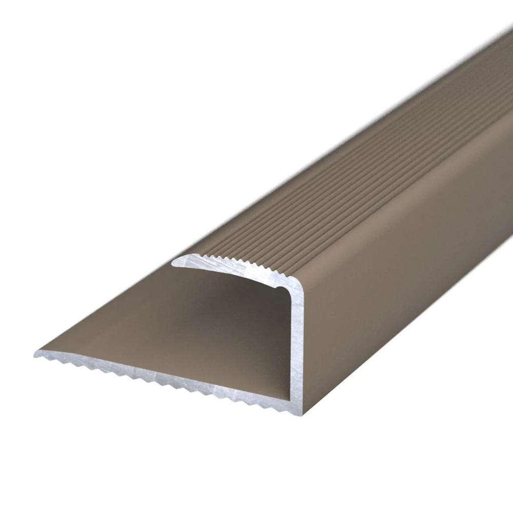ThysFloor Profiel afsluit stainless steel aluminium 900mm
