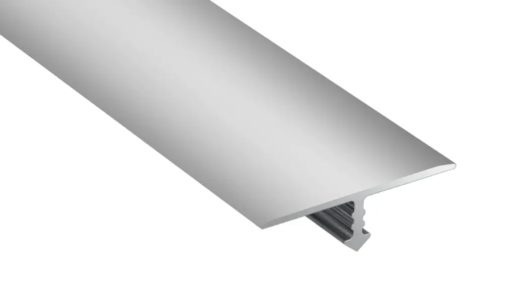 Arbiton Profiel verbinding pro T geborsteld aluminium 22x930mm voor PVC-vloeren