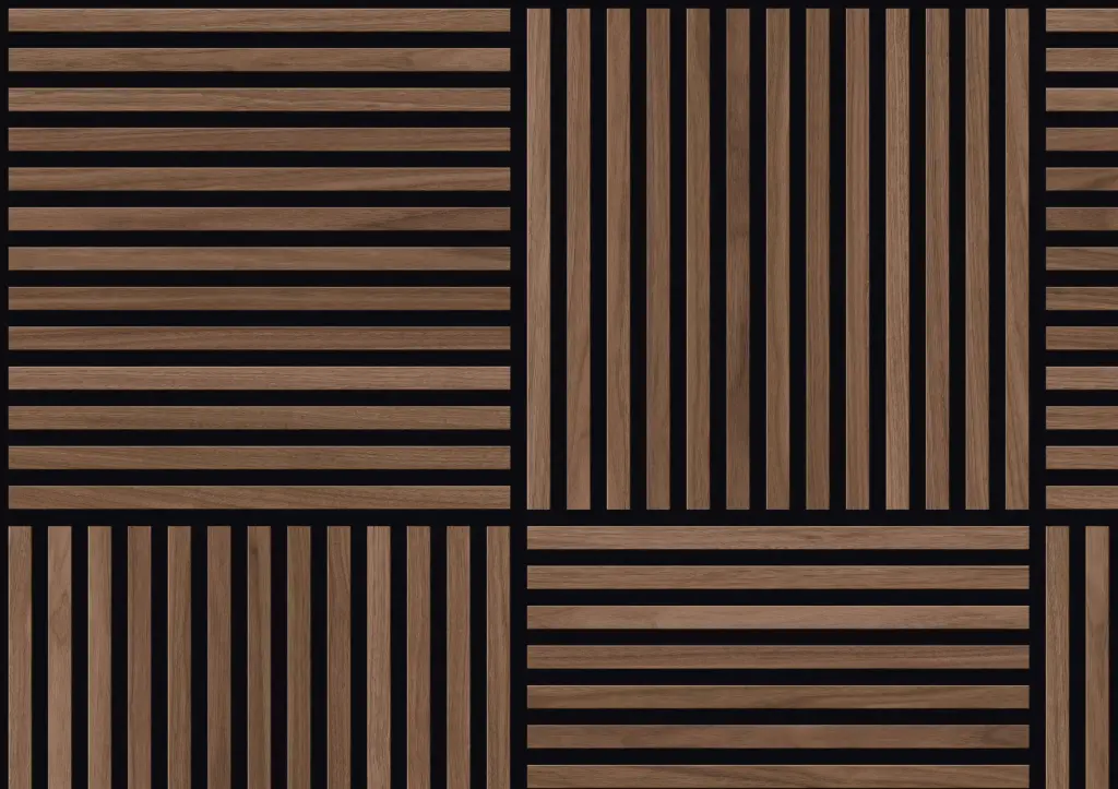 ter Hürne SilentDesign akoestische Panelen Walnoot Trent 