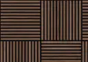 ter Hürne SilentDesign akoestische Panelen Walnoot Trent 