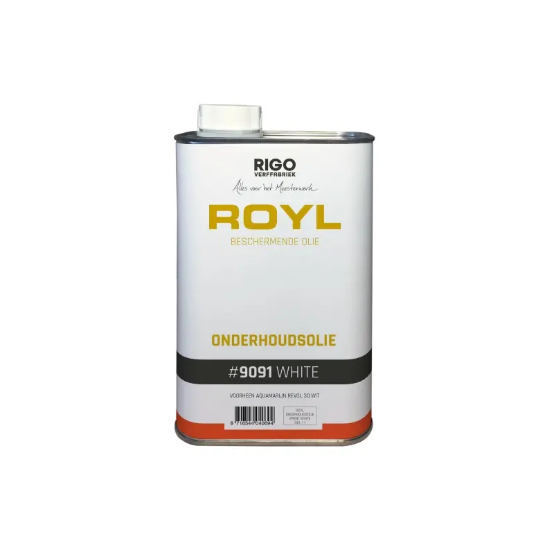 RIGO Royl onderhoudsolie wit #9091 1l