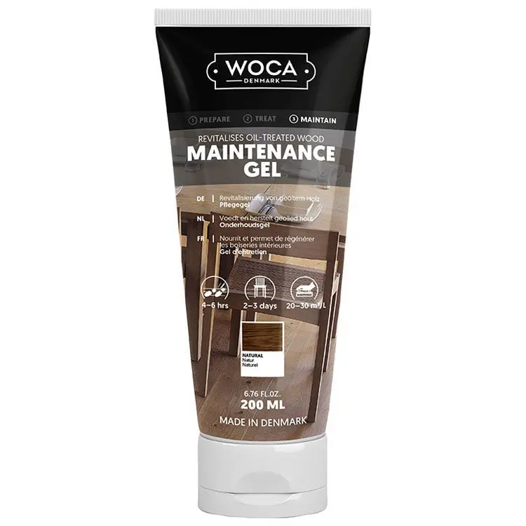 Woca onderhoudsgel naturel 200ml 