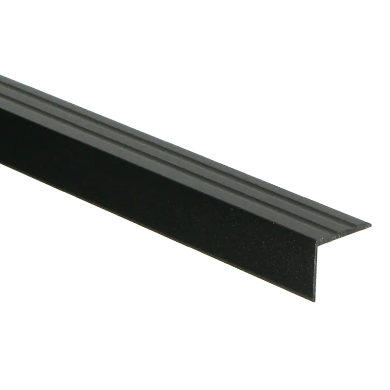 69579 Hoeklijnprofiel zelfkl. 20 mm matzwart 1M