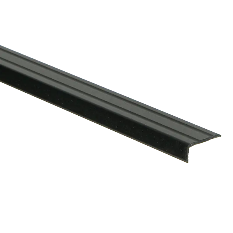 69583 Hoeklijnprofiel zelfkl. 10 mm matzwart 1M
