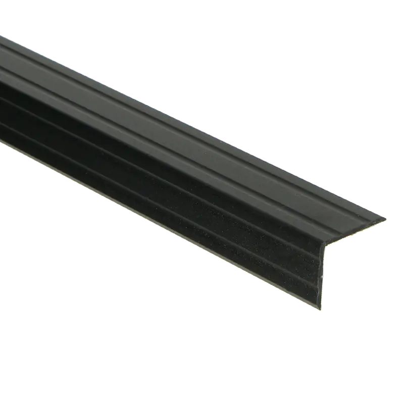69588 Duo-hoeklijnprofiel zelfklevend matzwart 24,5x30mm 3m