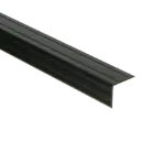 69588 Duo-hoeklijnprofiel zelfklevend matzwart 24,5x30mm 3m