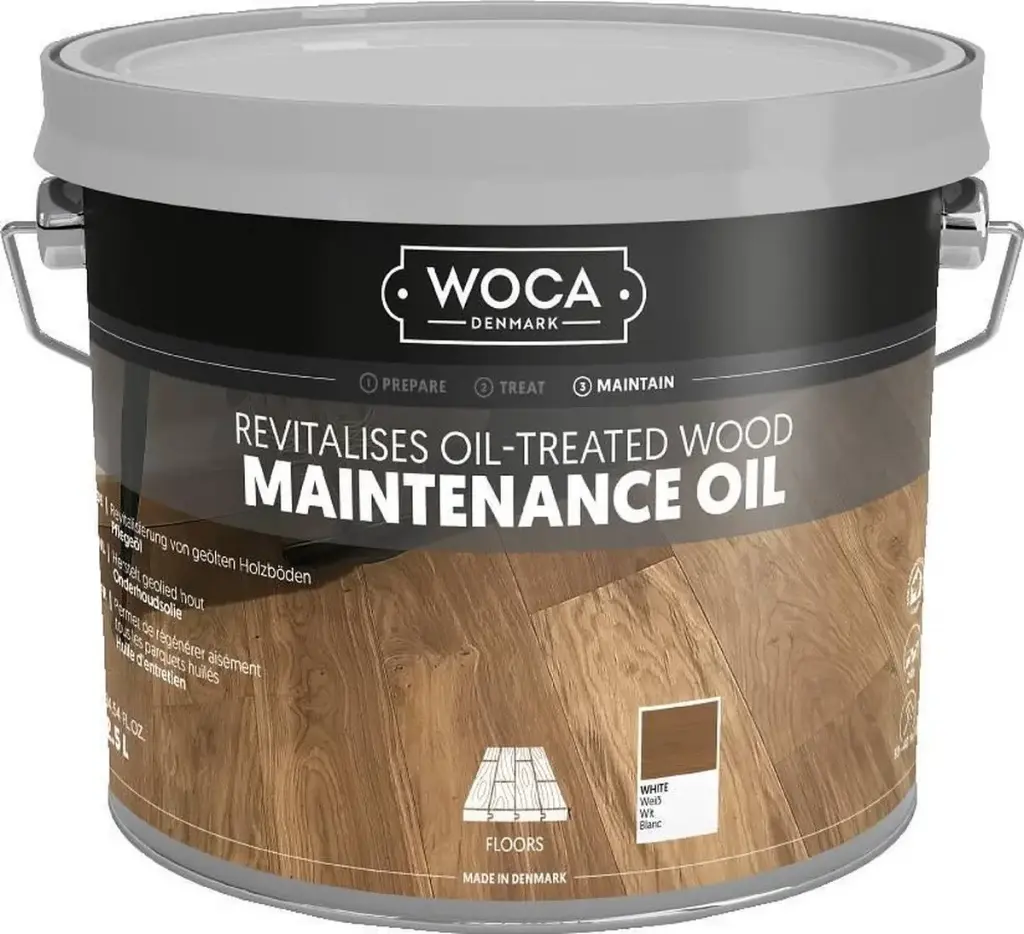 Woca onderhoudsolie Wit 2,5L