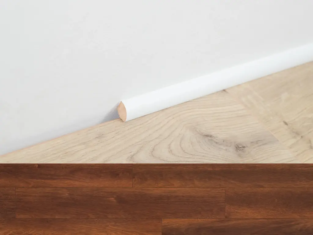 BerryAlloc Plint Kwadrant merbau brown 2,4m per 4st