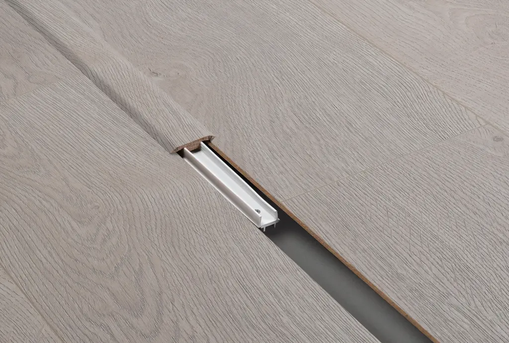 BerryAlloc Profiel Verbinding jazz light grey 2,4m 