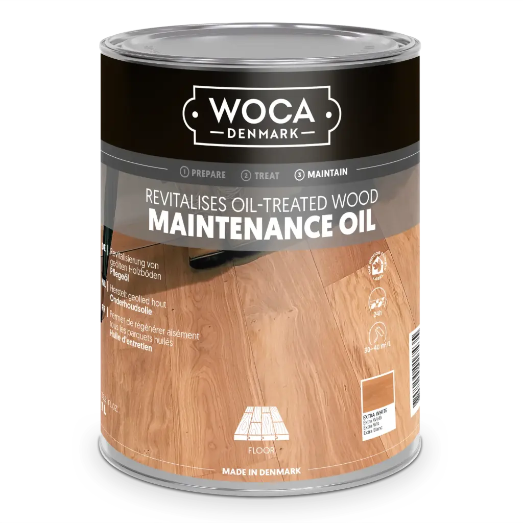 Woca onderhoudsolie Wit 750ml