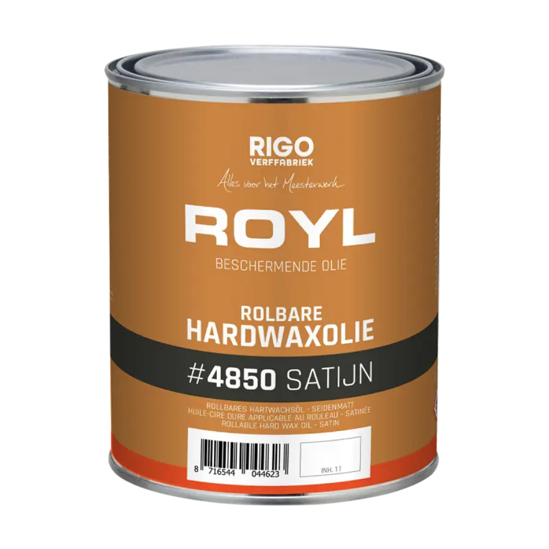 RIGO Royl rolbare hardwaxolie 1comp. #4850 satijn 1l