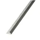 Profiel Papegaaienbek eindprofiel Tapijt kleur RVS 9x27x2700mm