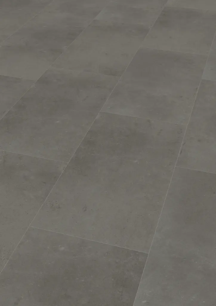 VivaFloors PVCclick met geïntegreerde ondervloer- Tegel 1810 donkergrijs - 6mm - 0.55 