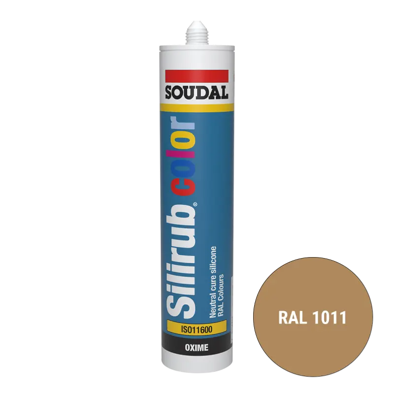 Soudal Siliconenkit RAL 1011 Bruin beige
