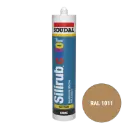 Soudal Siliconenkit RAL 1011 Bruin beige
