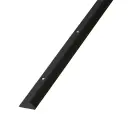 Tapijt profiel enkelzijdig zwart 8x27x2700mm