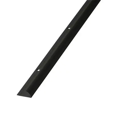 Profiel Papegaaienbek eindprofiel Tapijt kleur zwart 9x27x2700mm