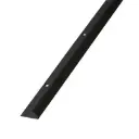 Profiel Papegaaienbek eindprofiel Tapijt kleur zwart 9x27x2700mm