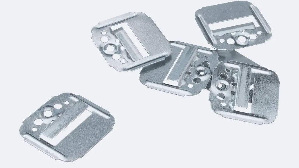 ter Hürne Accessoires Wand en Planfond Bevestigingsclips no. 2 001, 002, 003, 004, 006, 007, 008