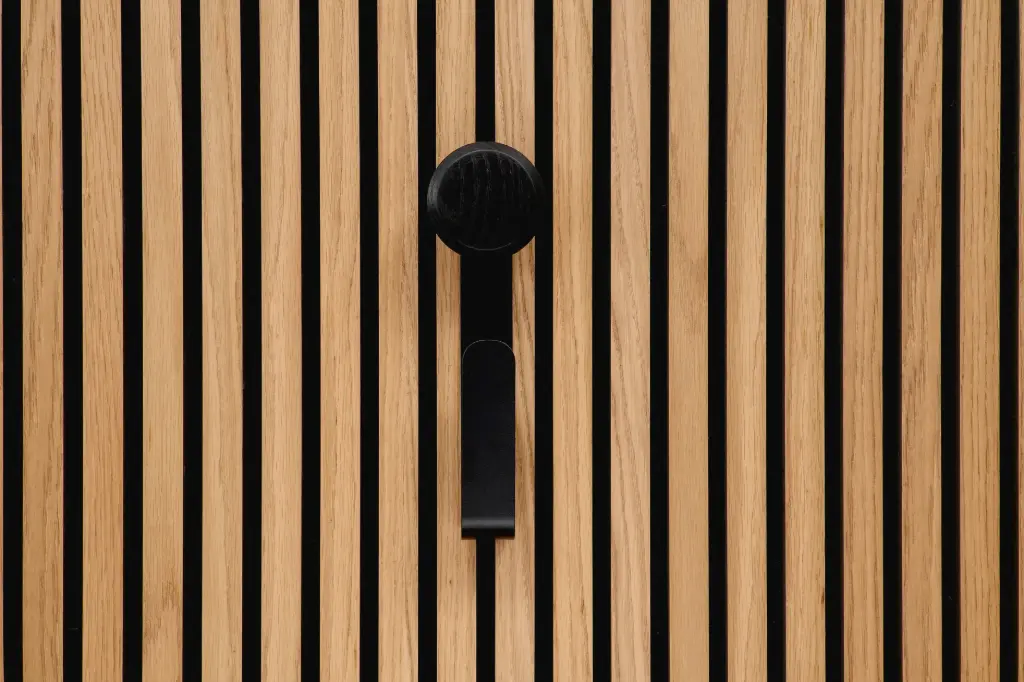 ter Hürne SilentDesign LivingWall lang met houten knop Haakon 