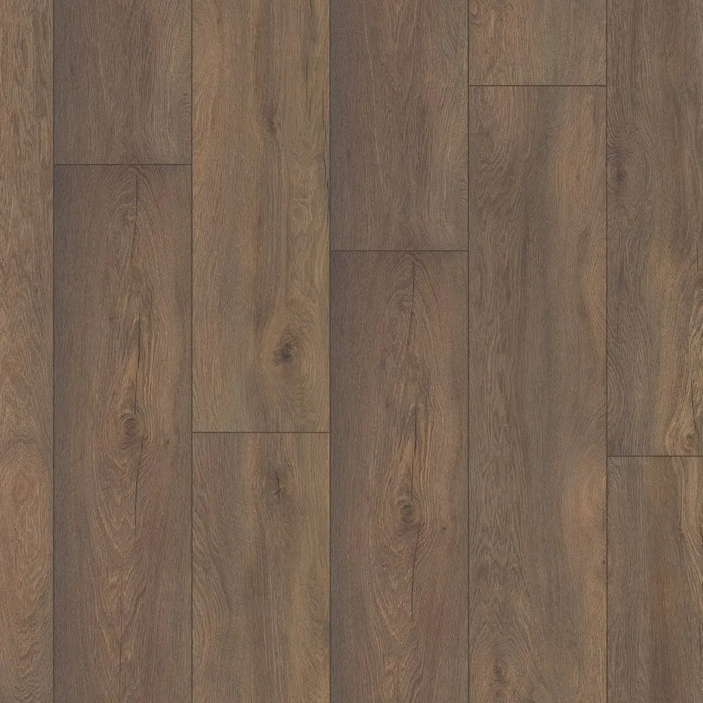 PrimoFloor laminaat Union Square Donkerbruin Eiken V4 - 8mm - extra breed