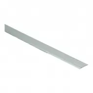 41129 Dilatatieprofiel zelfklevend 25 mm alu zilver 1M