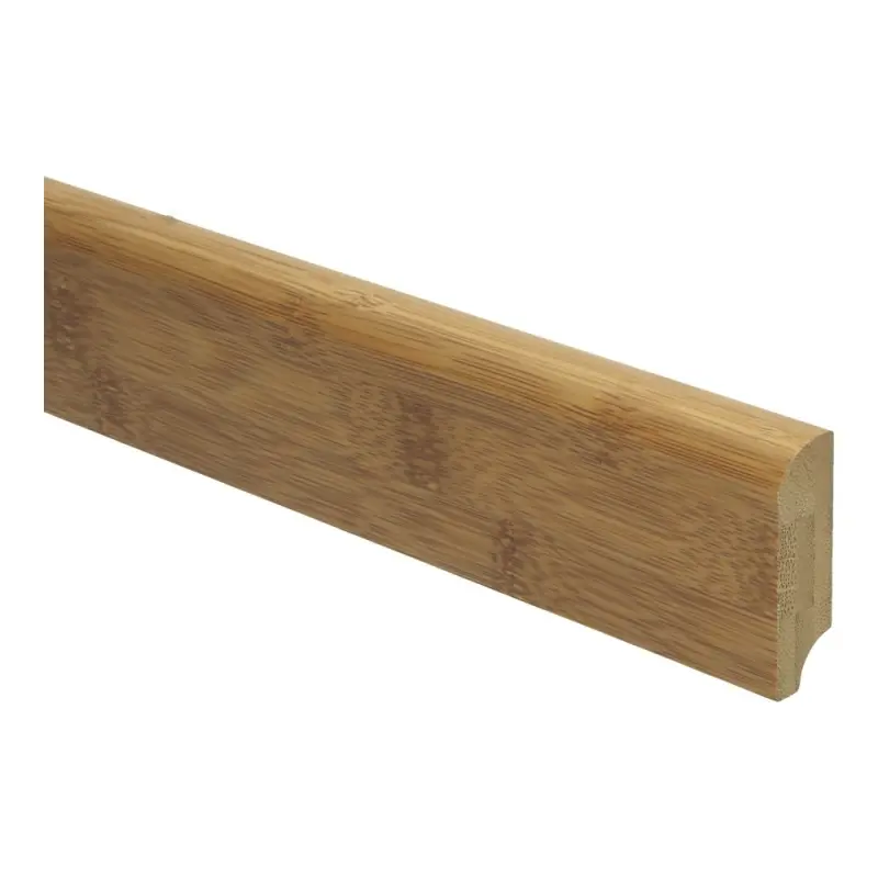 13022 Bamboe plint sidepress Caramel vernis 50 x 15 x 2000