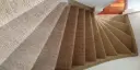 Trapbekleding met tapijt